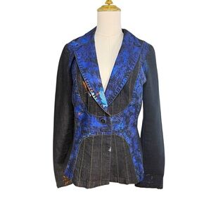 Bisou Bisou custom artist painted Blazer